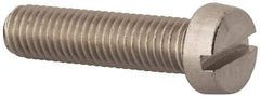 Value Collection - M10x1.50 Metric Coarse, 40mm Length Under Head Slotted Drive Machine Screw - Fillister Head, Grade 18-8 & A2 Stainless Steel, Uncoated, Without Washer - Exact Tool & Supply
