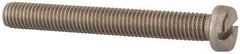 Value Collection - M10x1.50 Metric Coarse, 80mm Length Under Head Slotted Drive Machine Screw - Fillister Head, Grade 18-8 & A2 Stainless Steel, Uncoated, Without Washer - Exact Tool & Supply
