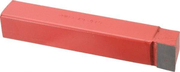 Interstate - 1 x 1" Shank, Square Nose Single Point Tool Bit - C-16, Grade C2 - Exact Tool & Supply