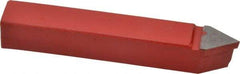 Interstate - 5/8 x 5/8" Shank, Threading Single Point Tool Bit - E-10, Grade C2 - Exact Tool & Supply