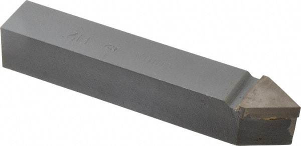 Interstate - 3/4 x 3/4" Shank, Threading Single Point Tool Bit - E-12, Grade C2 - Exact Tool & Supply