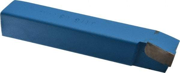 Interstate - 1 x 1" Shank, Lead Angle Turning Single Point Tool Bit - BR-16, Grade C6 - Exact Tool & Supply