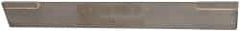 Made in USA - 3/32 Inch Wide x 1/2 Inch High x 4-1/2 Inch Long, Parallel Blade, Cutoff Blade - Micrograin Grade, Bright Finish - Exact Tool & Supply