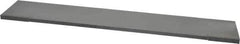 Made in USA - 1/8 Inch Wide x 7/8 Inch High x 6 Inch Long, Parallel Blade, Cutoff Blade - Micrograin Grade, Bright Finish - Exact Tool & Supply