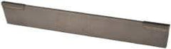 Empire - 1/8 Inch Wide x 11/16 Inch High x 5 Inch Long, Parallel Blade, Cutoff Blade - C6 Grade, Bright Finish - Exact Tool & Supply