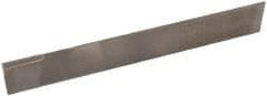 Made in USA - 1/16 Inch Wide x 1/2 Inch High x 4-1/2 Inch Long, Parallel Blade, Cutoff Blade - C2 Grade, Bright Finish - Exact Tool & Supply