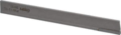 Made in USA - 1/8 Inch Wide x 1/2 Inch High x 4-1/2 Inch Long, Parallel Blade, Cutoff Blade - C2 Grade, Bright Finish - Exact Tool & Supply