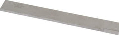 Made in USA - 5/32 Inch Wide x 3/4 Inch High x 5 Inch Long, Parallel Blade, Cutoff Blade - C2 Grade, Bright Finish - Exact Tool & Supply