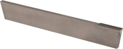 Made in USA - 1/4 Inch Wide x 7/8 Inch High x 6 Inch Long, Parallel Blade, Cutoff Blade - C2 Grade, Bright Finish - Exact Tool & Supply