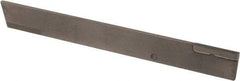 Made in USA - 5/64 Inch Wide x 1/2 Inch High x 4-1/2 Inch Long, Parallel Blade, Cutoff Blade - C6 Grade, Bright Finish - Exact Tool & Supply