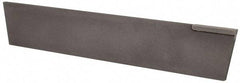 Made in USA - 3/16 Inch Wide x 1-1/8 Inch High x 6-1/2 Inch Long, Tapered Blade, Cutoff Blade - C2 Grade, Bright Finish - Exact Tool & Supply