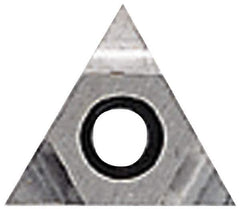 Shaviv - Left-Handed Carbide Deburring Scraper Blade - Triangular Blade Cross Section, Use on Inner Straight Corner Surfaces, Reversible, Adjustable - Exact Tool & Supply