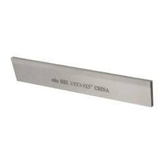 Interstate - 1/8 Inch Wide x 3/4 Inch High x 5 Inch Long, Parallel Blade, Cutoff Blade - M2 Grade, Bright Finish - Exact Tool & Supply