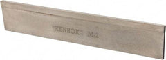 Interstate - 5/32 Inch Wide x 1-1/8 Inch High x 6-1/2 Inch Long, Parallel Blade, Cutoff Blade - M2 Grade, Bright Finish - Exact Tool & Supply
