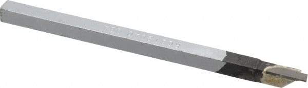Accupro - 5/16 x 5/16" Shank, Cutoff & Grooving Single Point Tool Bit - RC-312040 - Exact Tool & Supply