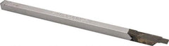 Accupro - 1/4 x 1/4" Shank, Cutoff & Grooving Single Point Tool Bit - RC-250060 - Exact Tool & Supply