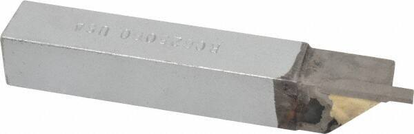 Accupro - 5/8 x 5/8" Shank, Cutoff & Grooving Single Point Tool Bit - RC-625060, Grade Micrograin - Exact Tool & Supply