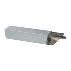 Accupro - 5/8 x 5/8" Shank, Cutoff & Grooving Single Point Tool Bit - Grade Micrograin - Exact Tool & Supply