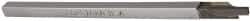 Accupro - 9/32 x 9/32" Shank, Cutoff & Grooving Single Point Tool Bit - LC-281080 - Exact Tool & Supply