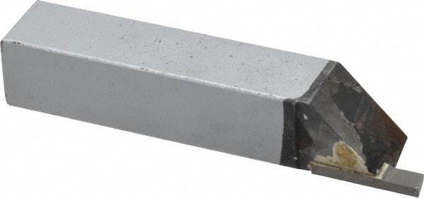 Accupro - 3/4 x 3/4" Shank, Cutoff & Grooving Single Point Tool Bit - LC-750100, Grade Micrograin - Exact Tool & Supply