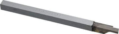 Accupro - 3/8 x 3/8" Shank, Cutoff & Grooving Single Point Tool Bit - RC-375120 - Exact Tool & Supply