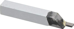 Accupro - 5/8 x 5/8" Shank, Cutoff & Grooving Single Point Tool Bit - RC-625125, Grade Micrograin - Exact Tool & Supply