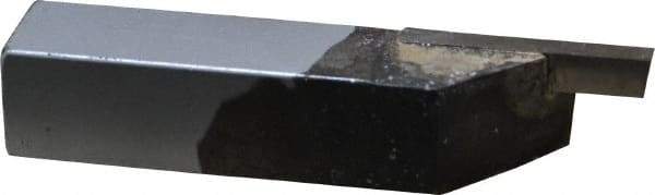 Accupro - 3/4 x 3/4" Shank, Cutoff & Grooving Single Point Tool Bit - RC-750187, Grade Micrograin - Exact Tool & Supply