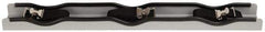 Made in USA - 54" Long x 1-1/2" Wide, Gas Three Cylinder Mount - Fits 4, 5, 6, 7, 8, 9, 10, 11, 12" Diameter Cylinders - Exact Tool & Supply