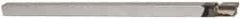 Accupro - 9/32 x 5/32" Shank, Square Nose Single Point Tool Bit - C-281, Grade Micrograin - Exact Tool & Supply