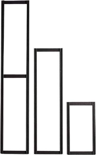 Quantum Storage - 24" Wide x 24" High, Small Parts Tip Out Stacking Bin Organizer - Steel Frame - Exact Tool & Supply