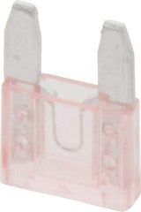 Ferraz Shawmut - 4 Amp, 32 VDC, Bussmann ATM-4, Fast Acting Automotive Fuse - 0.43" Long, Pink, Littlefuse 297004 - Exact Tool & Supply
