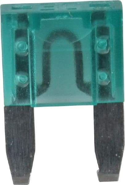 Ferraz Shawmut - 30 Amp, 32 VDC, Bussmann ATM-30, Fast Acting Automotive Fuse - 0.43" Long, Green, Littlefuse 297030 - Exact Tool & Supply
