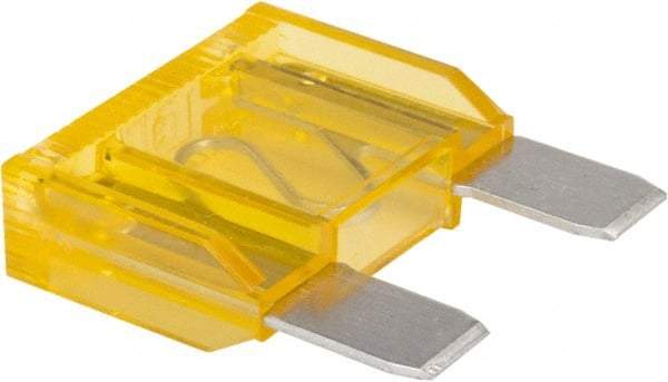 Ferraz Shawmut - 20 Amp, 32 VDC, Bussmann MAX-20, Time Delay Automotive Fuse - 1.15" Long, Yellow, Littlefuse 299020 - Exact Tool & Supply
