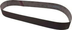3M - 2" Wide x 48" OAL, 120 Grit, Aluminum Oxide Abrasive Belt - Aluminum Oxide, Fine, Coated, X Weighted Cloth Backing, Series 241D - Exact Tool & Supply
