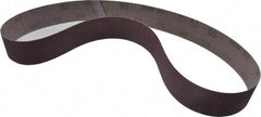 3M - 2" Wide x 48" OAL, 80 Grit, Aluminum Oxide Abrasive Belt - Aluminum Oxide, Medium, Coated, X Weighted Cloth Backing, Series 341D - Exact Tool & Supply