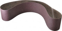3M - 4" Wide x 54" OAL, 40 Grit, Aluminum Oxide Abrasive Belt - Aluminum Oxide, Coarse, Coated, X Weighted Cloth Backing, Series 341D - Exact Tool & Supply