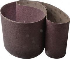3M - 8" Wide x 107" OAL, 36 Grit, Aluminum Oxide Abrasive Belt - Aluminum Oxide, Very Coarse, Coated, X Weighted Cloth Backing, Series 341D - Exact Tool & Supply