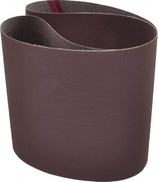 3M - 9" Wide x 48" OAL, 180 Grit, Aluminum Oxide Abrasive Belt - Aluminum Oxide, Very Fine, Coated, X Weighted Cloth Backing, Series 341D - Exact Tool & Supply
