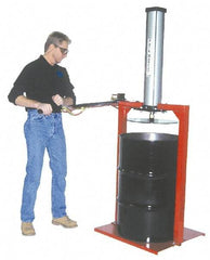 Made in USA - Air Powered Compactor - 2,600 Lb (100 psi) & 3,900 Lb (150 psi), 76" High x 36" Wide x 27" Deep - Exact Tool & Supply