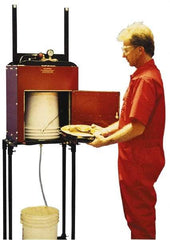 Made in USA - Air Powered Compactor - 13,000 Lb, 44" High x 22" Wide x 21" Deep - Exact Tool & Supply