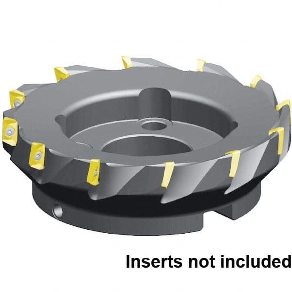 Kennametal - 160mm Cut Diam, 40mm Arbor Hole Diam, Indexable Square-Shoulder Face Mill - Exact Tool & Supply