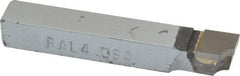 Accupro - 2-1/2 Inch Long, 1/8 Inch Radius, Left Hand, Concave, RAL Style Radius Cutting Tool Bit - 3/8 Inch Long Tip, 3/32 Inch Thick, 3/8 Inch Shank Square, Carbide Tip - Exact Tool & Supply