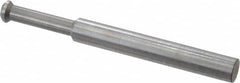 Accupro - 1/4" Cutter Head Diam, 1/32" Flat Width, 2-1/2" OAL, Solid Carbide, Single Right Hand Back Chamfer - Exact Tool & Supply
