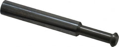 Accupro - 0.3" Cutter Head Diam, 1/32" Flat Width, 2-1/2" OAL, Solid Carbide, Single Right Hand Back Chamfer - Exact Tool & Supply