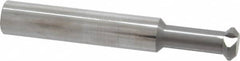 Accupro - 0.36" Cutter Head Diam, 1/32" Flat Width, 2-1/2" OAL, Solid Carbide, Single Right Hand Back Chamfer - Exact Tool & Supply