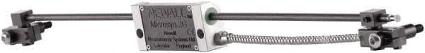 Newall - 8" Max Measuring Range, 5 µm Resolution, 15.4" Scale Length, Inductive DRO Linear Scale - 10 µm Accuracy, IP67, 11.48' Cable Length, Series Microsyn 2G Encoder - Exact Tool & Supply