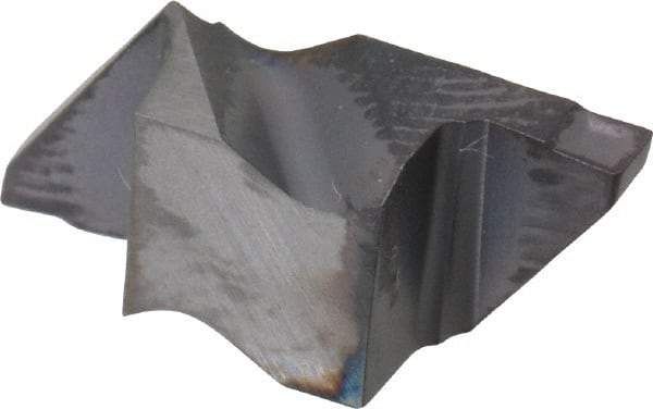 Kennametal - 2M150NG K Grade KC5025, 1.5mm Cutting Width Carbide Grooving Insert - 2.79mm Max Depth of Cut, Right Hand, 0.19mm Corner Radius, TiAlN Finish - Exact Tool & Supply