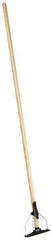 PRO-SOURCE - 54" Wood Spring Clamp Jaw Mop Handle - Metal Connector, Use with Wet Mops - Exact Tool & Supply