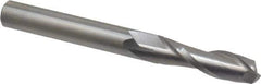 OSG - 5/16", 1-1/8" LOC, 5/16" Shank Diam, 3" OAL, 2 Flute, Solid Carbide Square End Mill - Single End, Uncoated, Spiral Flute, 30° Helix, Centercutting, Right Hand Cut, Right Hand Flute, Series 462 - Exact Tool & Supply