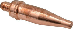 Value Collection - 0 to 1/8 Inch Cutting Torch Tip - Tip Number 000, Acetylene, For Use with Victor Torches - Exact Tool & Supply
